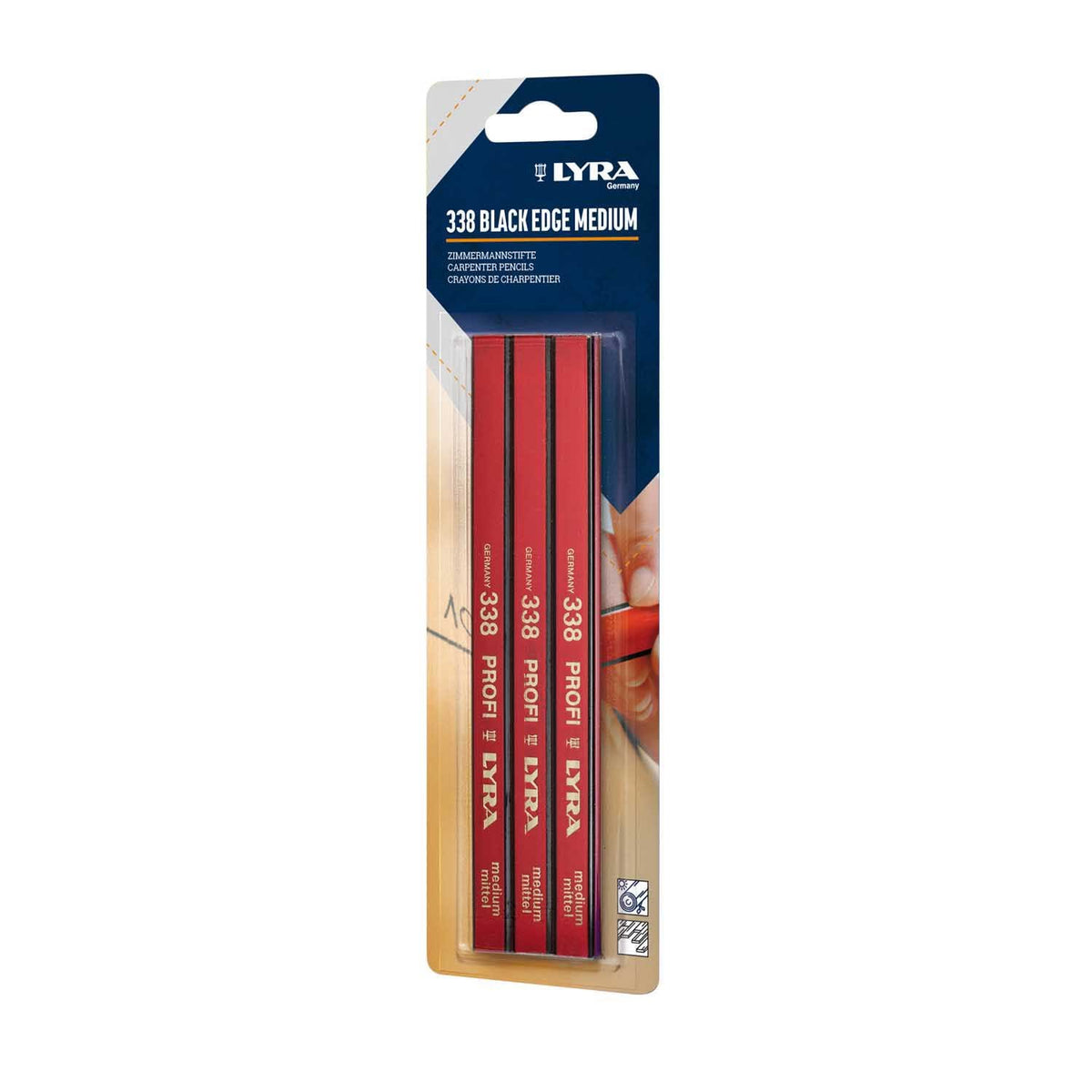 Lyra L4288002 338 PROFI Carpenters Pencil