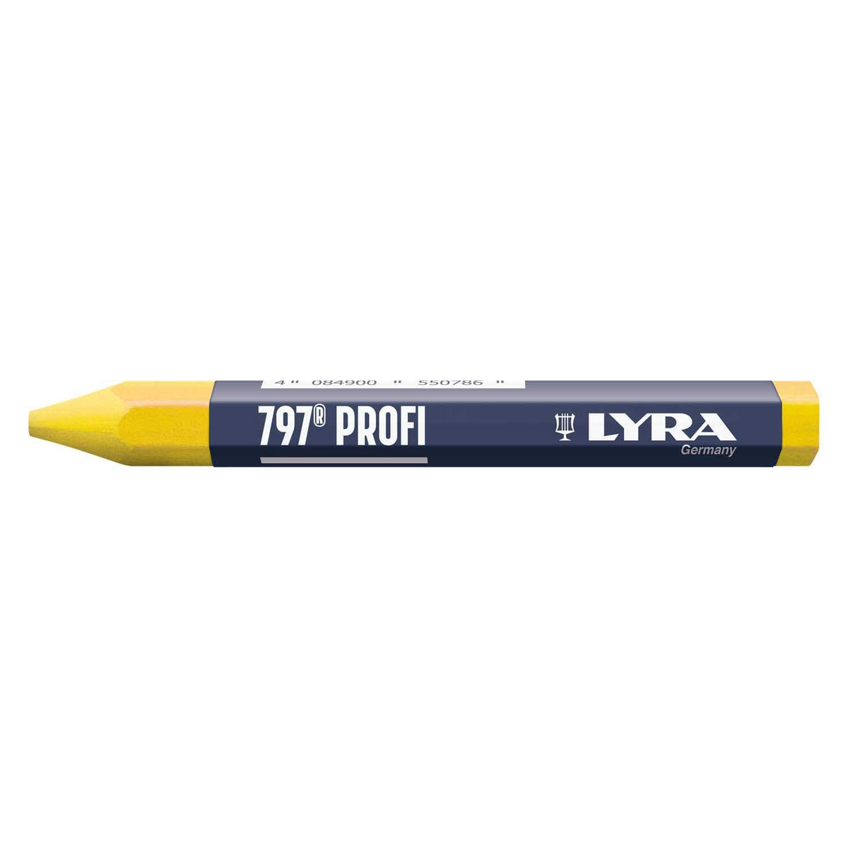 L4870007 LUMBER&MARK CRAYON 797®HEX YELLW (12 BX)
