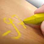 L4870007 LUMBER&MARK CRAYON 797®HEX YELLW (12 BX)