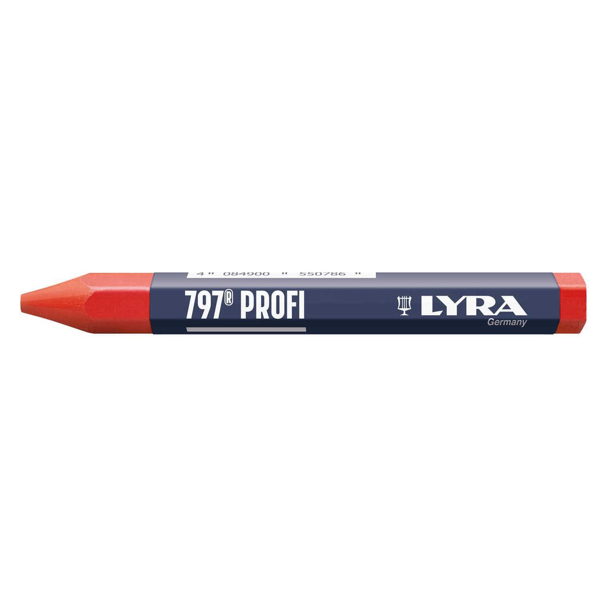 LYRA L4870017 797 PROFI Oil-Based Lumber & Marking Crayon Red