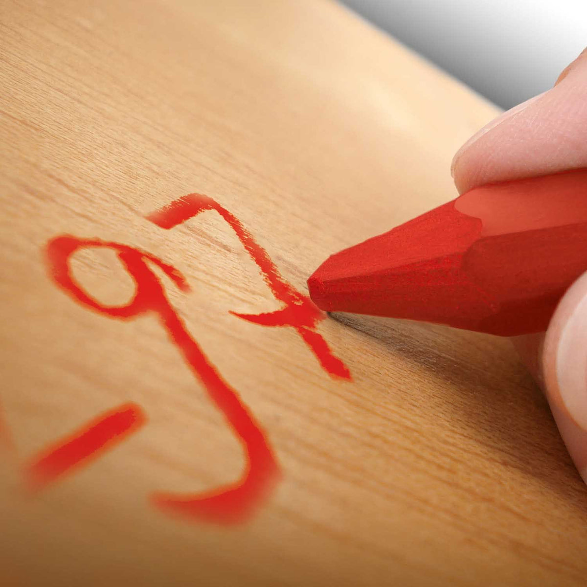 LYRA L4870017 797 PROFI Oil-Based Lumber & Marking Crayon Red