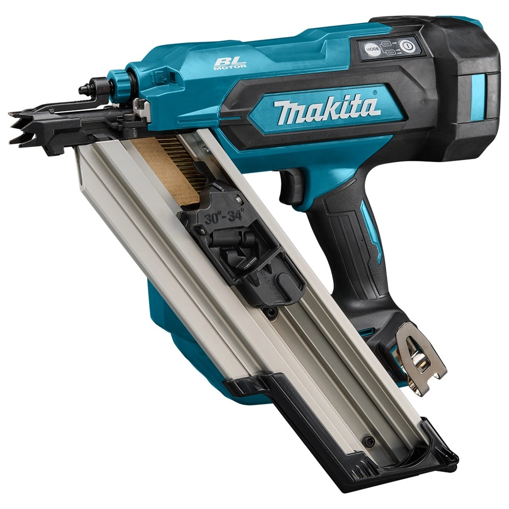 Makita BN001GZ 40VMax XGT Brushless Framing Nailer (Body Only) with Kit Box