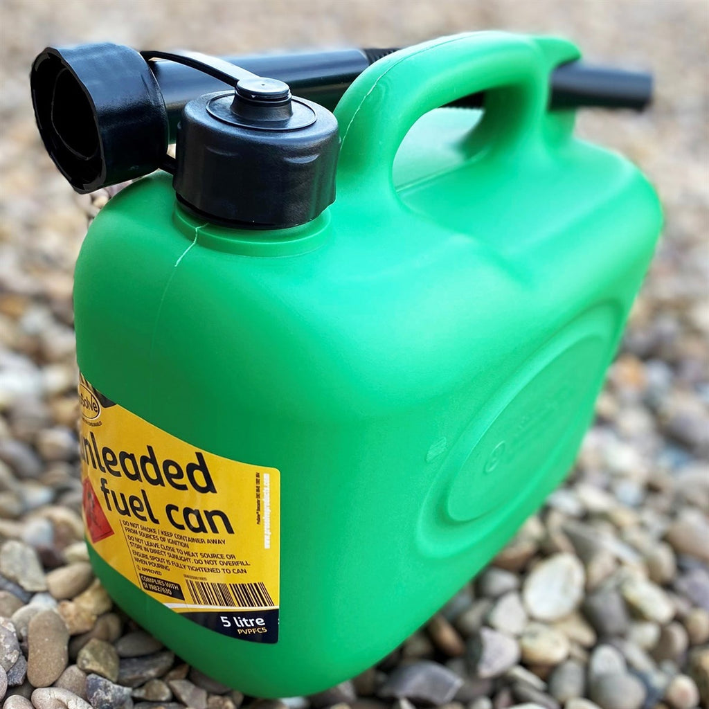 ProSolve PVPFC5 Green Plastic Fuel Can 5L