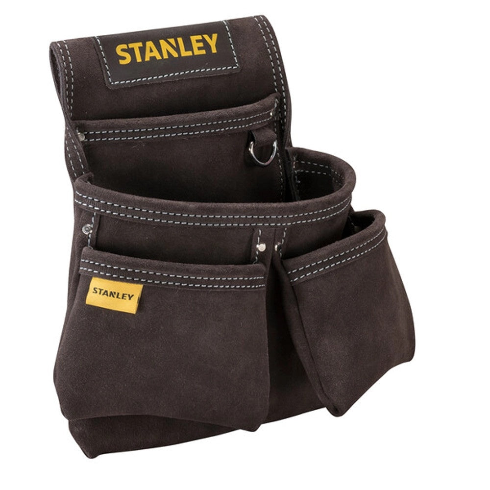 STST1-80116 LEATHER DOUBLE NAIL POCKET POUCH