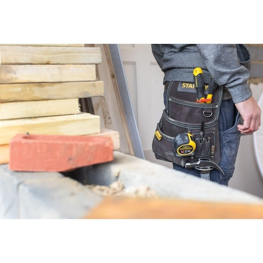 STST1-80114 LEATHER NAIL & HAMMER POUCH