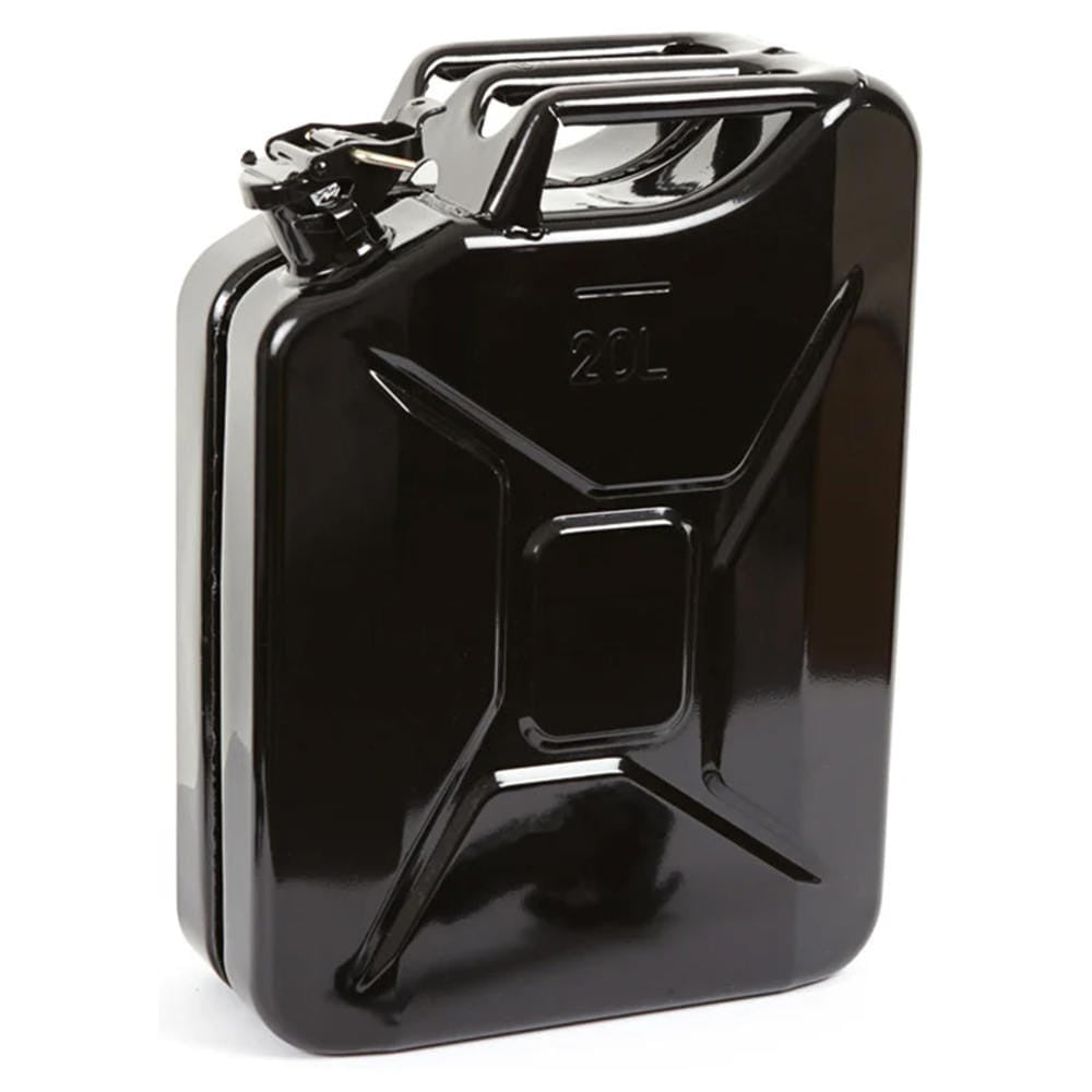 Workpro BJC20 Black Steel Jerry Can 20L