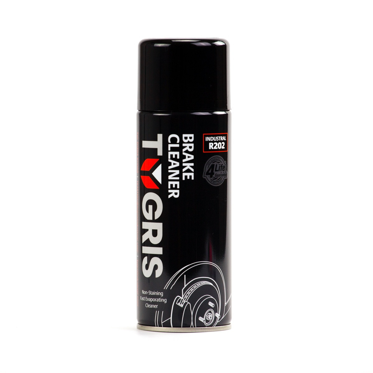 Tygris R202 Brake & Clutch Cleaner 400ml (Box of 12) 