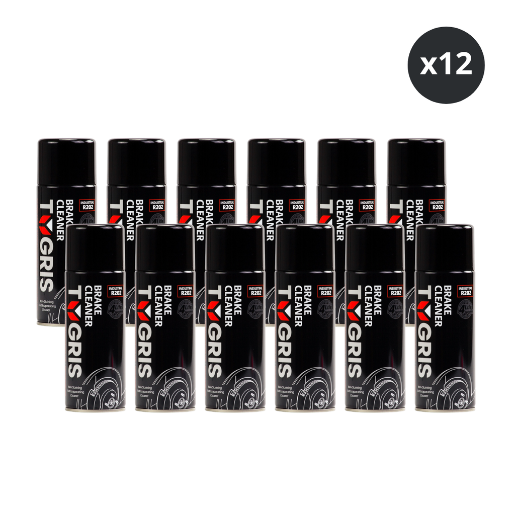 Tygris R202 Brake & Clutch Cleaner 400ml (Box of 12) 