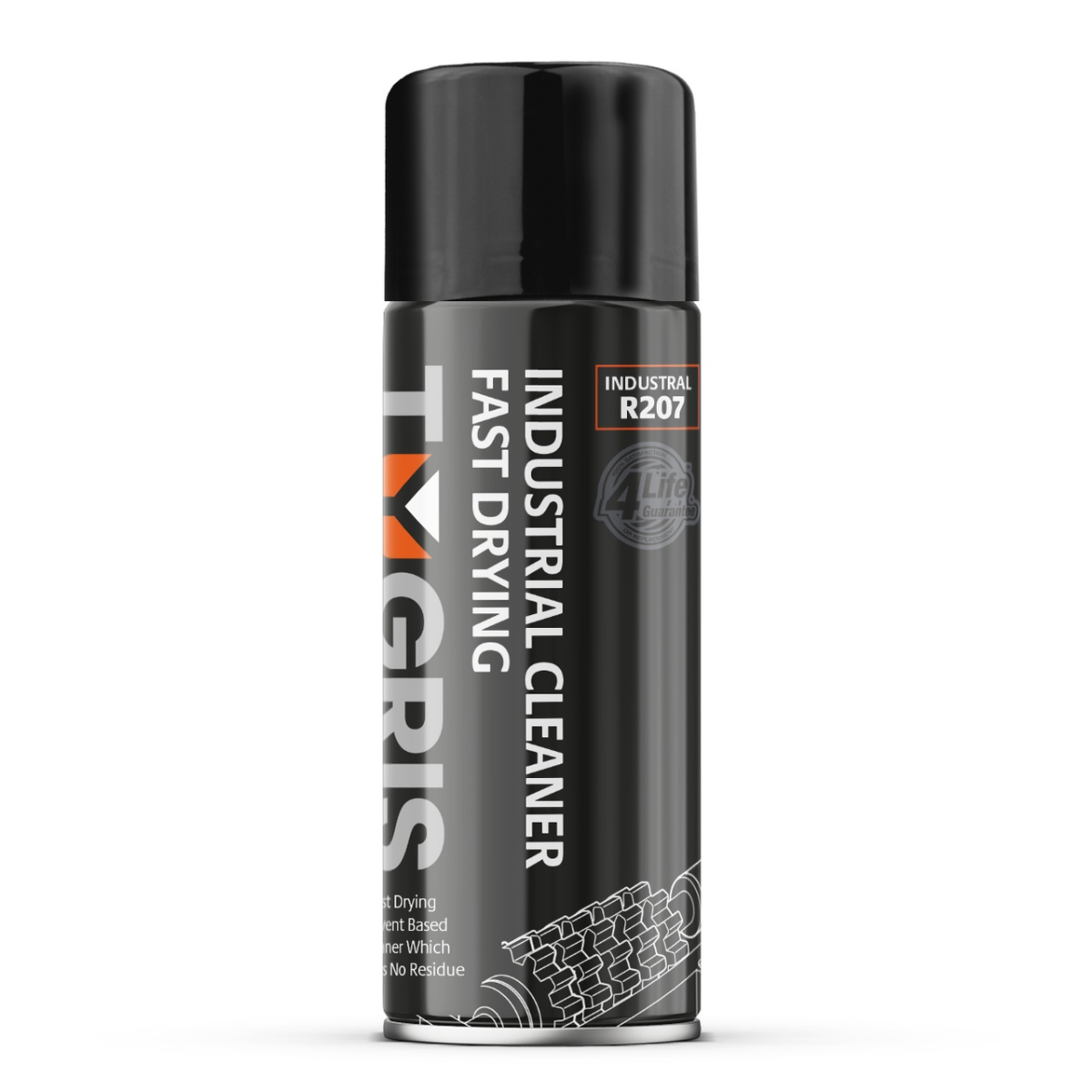 Tygris R207 Industrial Cleaner Fast Drying 400ml (Box of 12) 