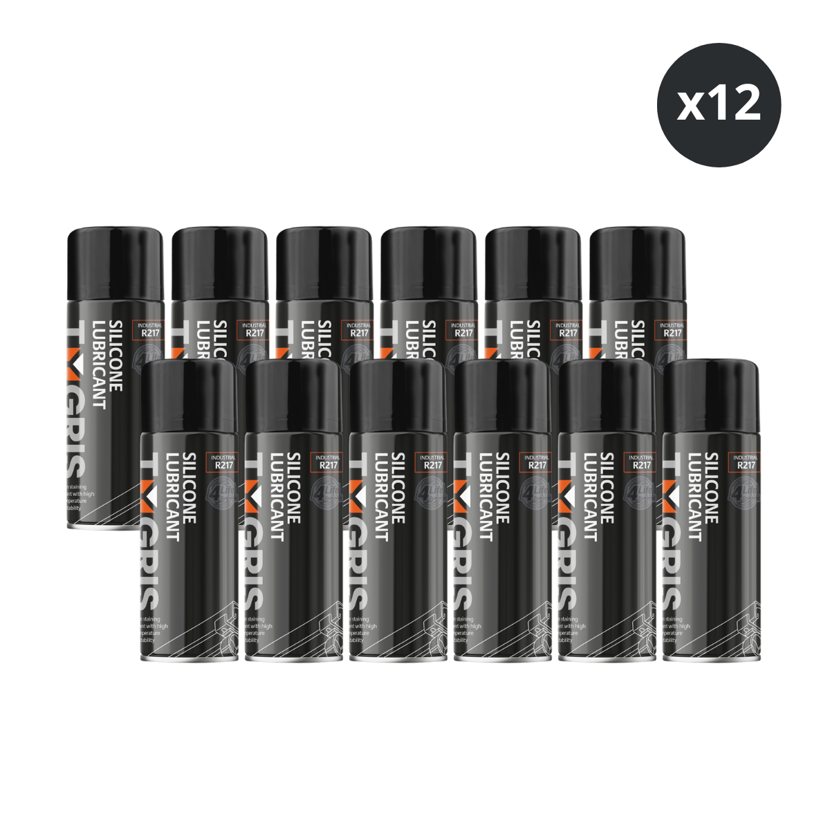 Tygris R217 Silicone Lubricant 400ml (Box of 12) 