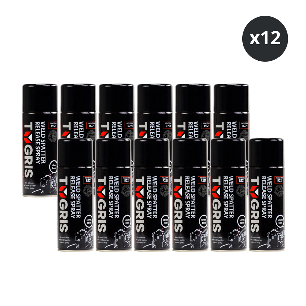Tygris R221 Weld Spatter Release Solvent Based 300ml (Box of 12)