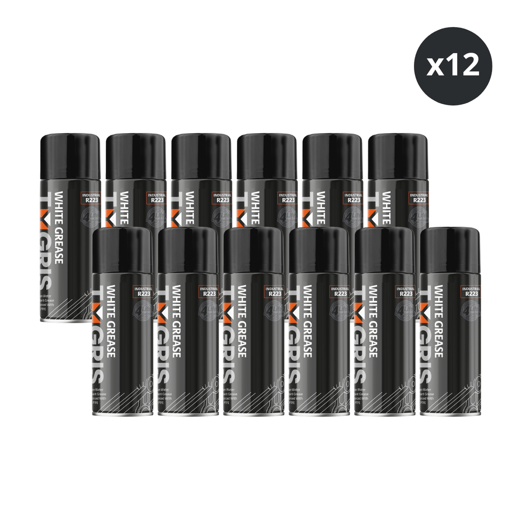 Tygris R223 White Grease with PTFE 400ml (Box of 12) 