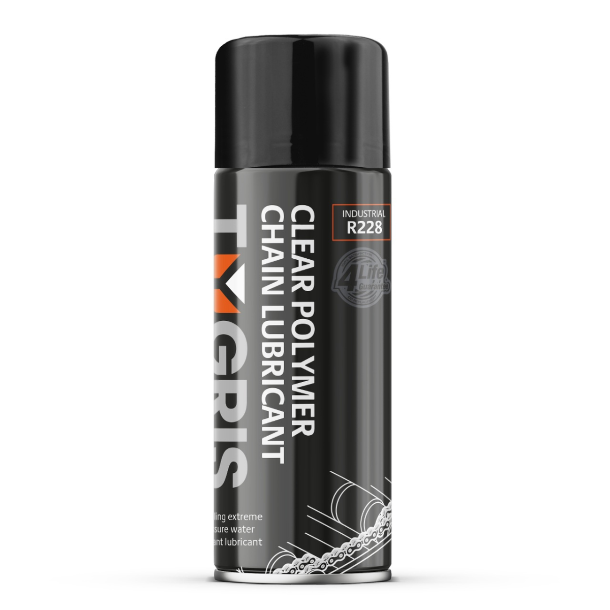 Tygris R228 Clear Polymer Chain Lubricant 400ml (Box of 12) 