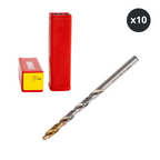 Dormer A0026.3 A002 HSS-TiN Jobber Drill Bit DIN 338 6.3mm (Pack of 10)