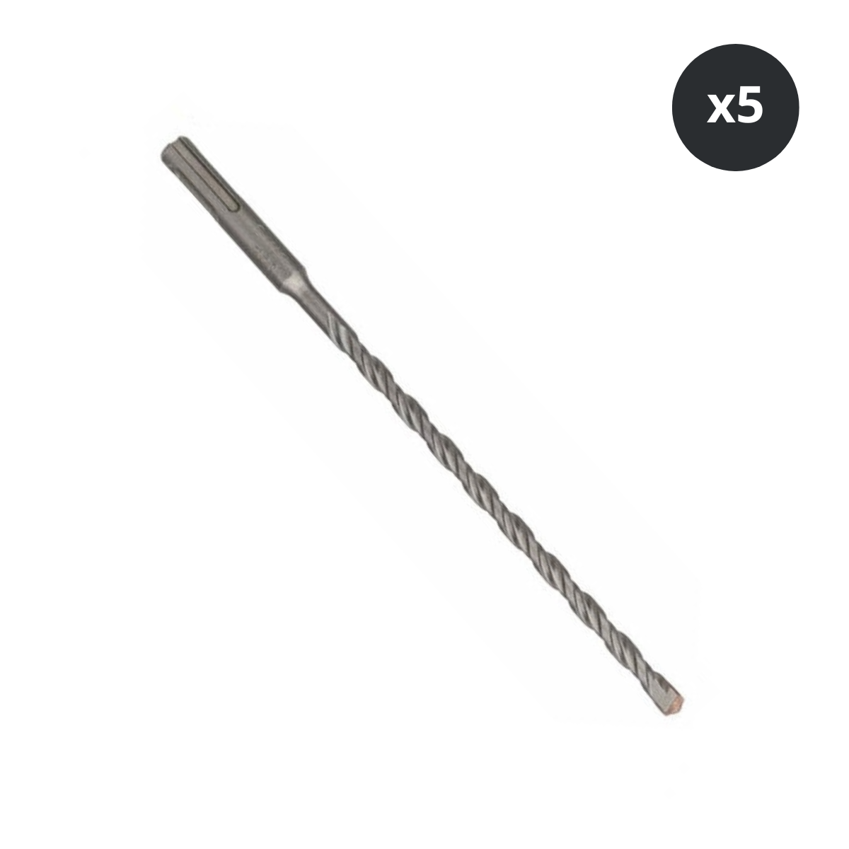 Bosch 2608831020 SDS Plus-3 Hammer Drill Bit 8 x 150 x 210mm (5 Pack)