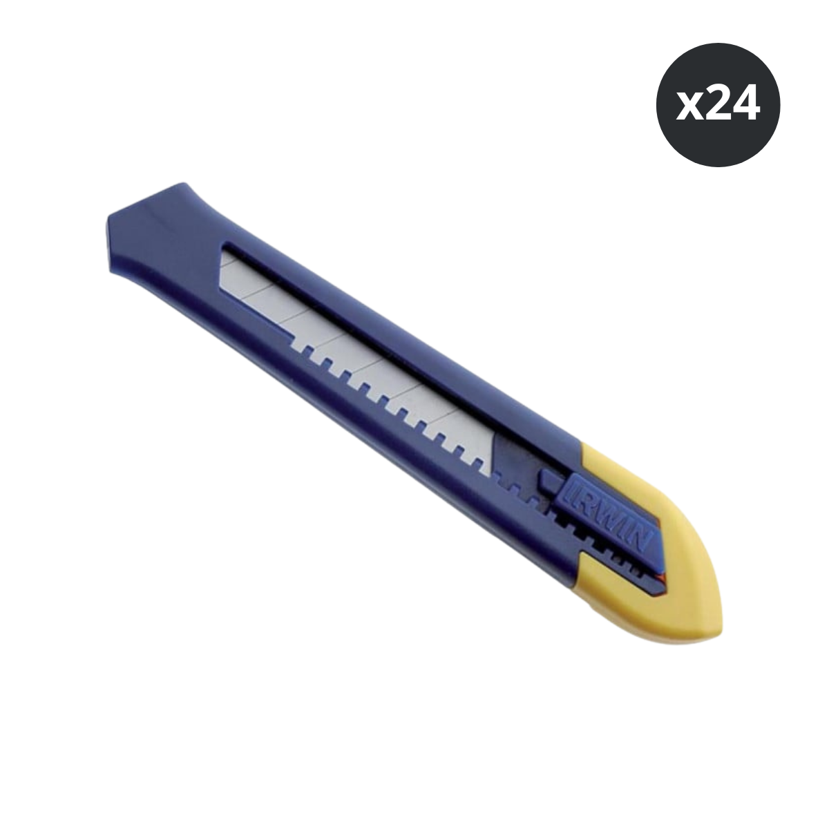IRWIN 18MM SNAP OFF KNIFE (24 PACK)