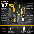 V-TUF V7 Pressure Washer 195 Bar (240V)