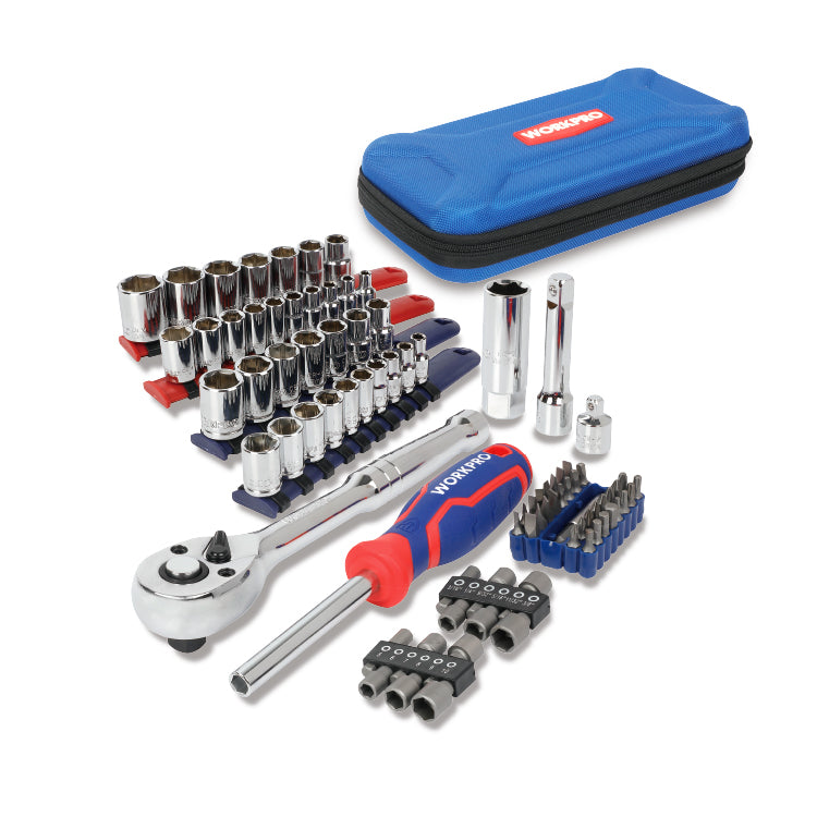 Workpro WP209006 3/8in Drive Mechanics Tool Set (84 Piece)