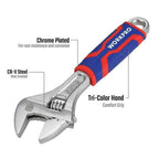 Workpro WP272012 250mm (10") Cr-V Adjustable Wrench