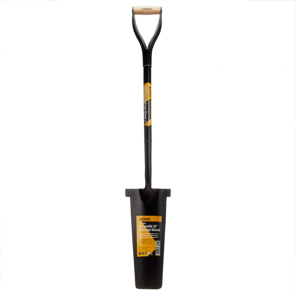X1300011 ALL STEEL 16" HEAD NEWCASTLE DRAINAGE SHOVEL