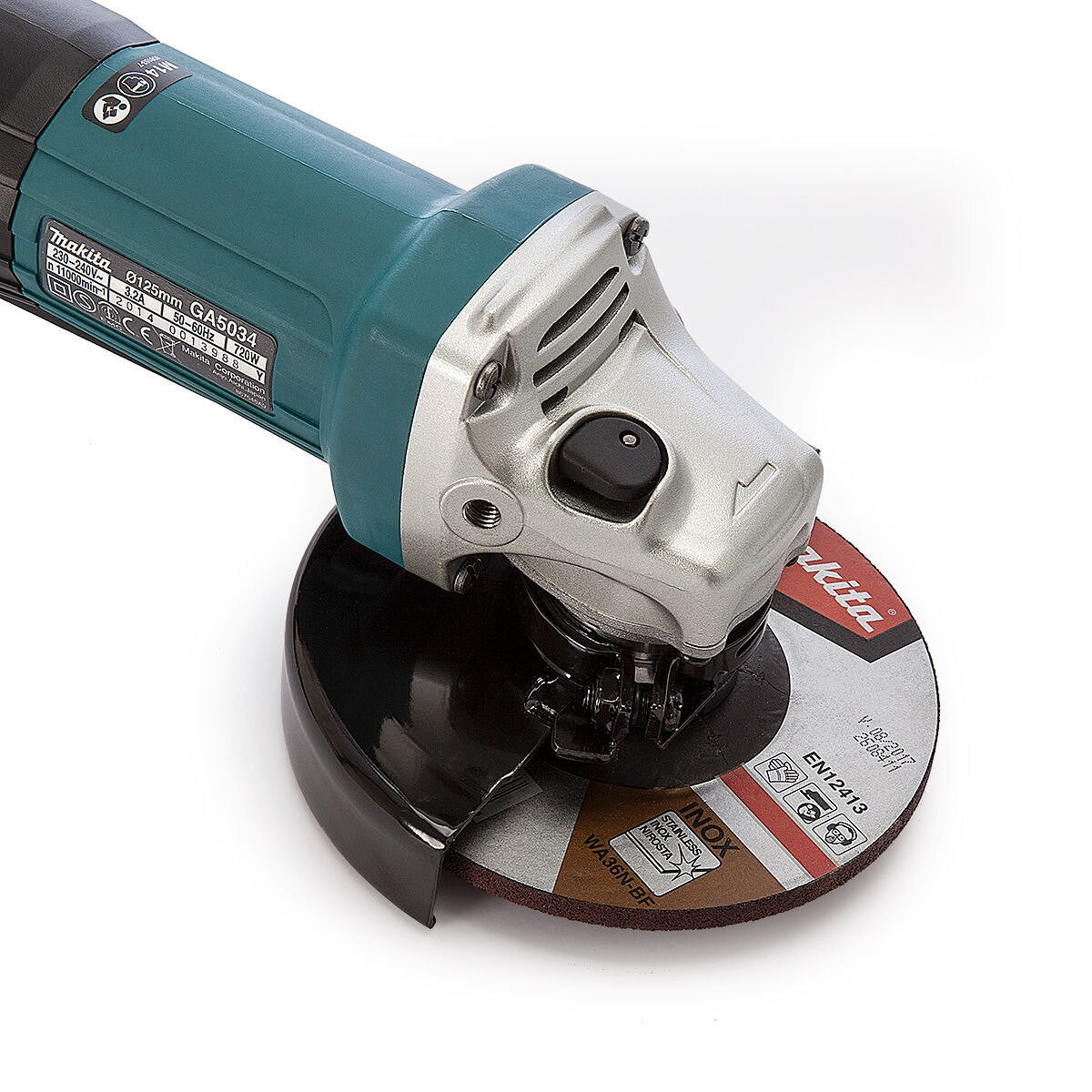 Makita GA5034 720W Angle Grinder 125mm (110V)