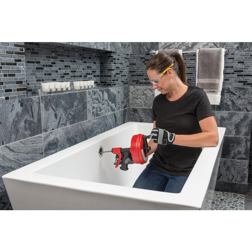 Ridgid 57043 Power Spin + Drain Cleaner with Autofeed Trigger