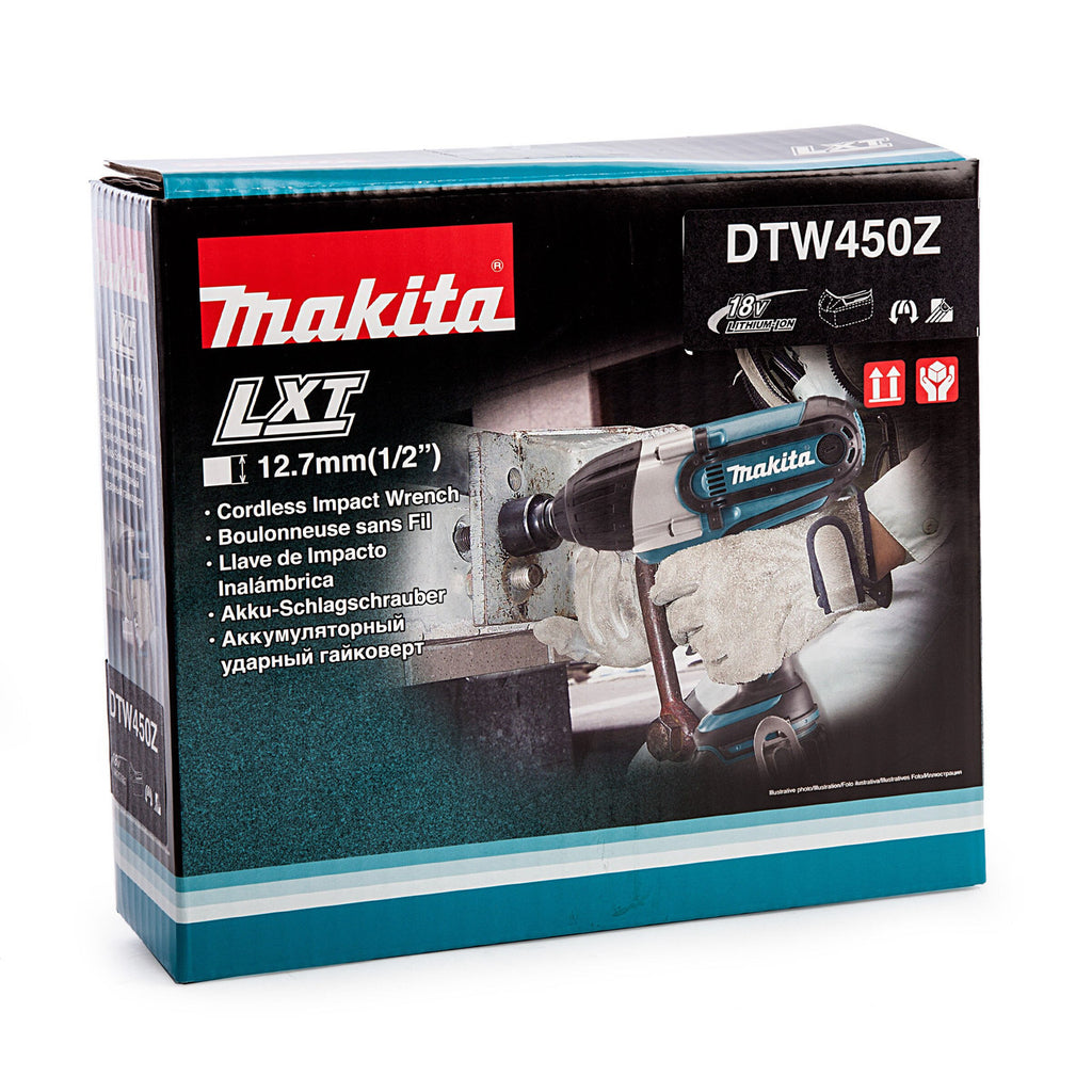 Makita DTW450Z LXT 18V Impact Wrench 1/2" (Body Only)