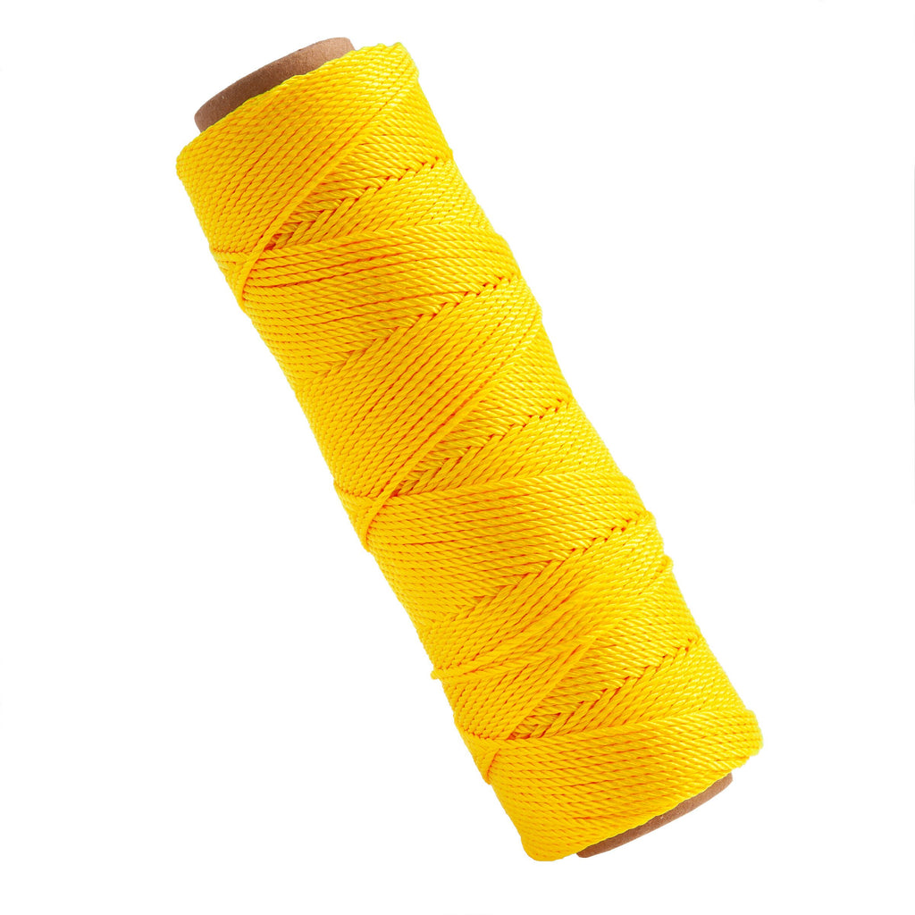Marshalltown M621 Twisted Nylon Brick Line Yellow 285" / 87m