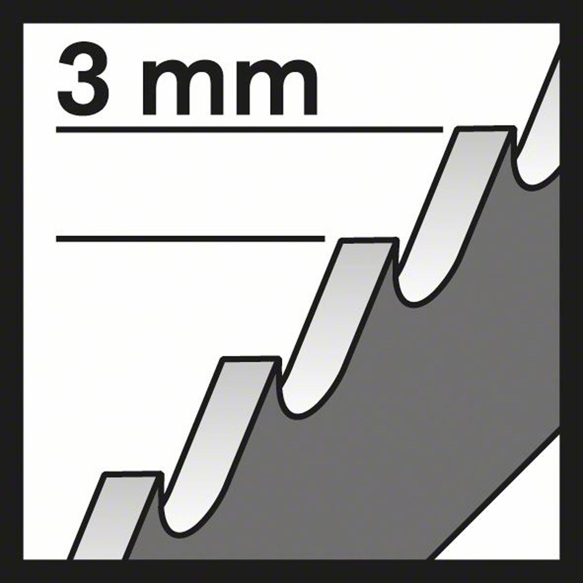 Bosch T111C Basic Jigsaw Blade for Wood (Pack of 100)