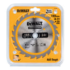 Dewalt DT1949 Construction Circular Saw Blade 165 x 20mm x 24T