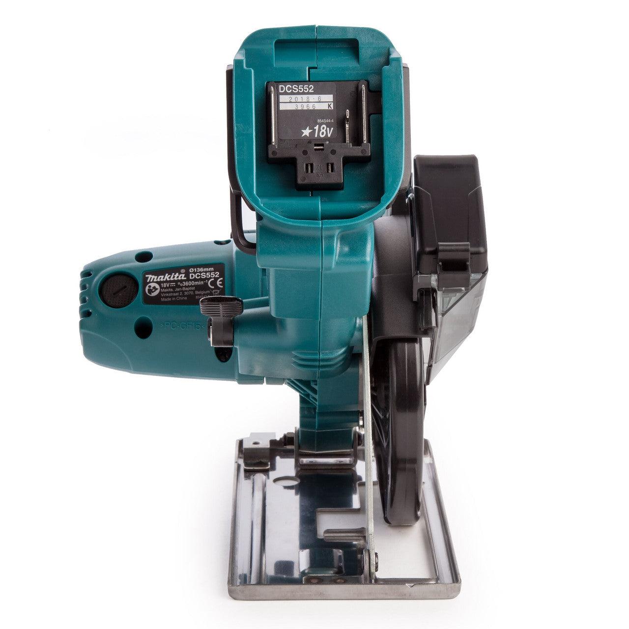 Makita DCS552Z LXT 18V Metal Cutting Circular Saw 136mm (Body Only)