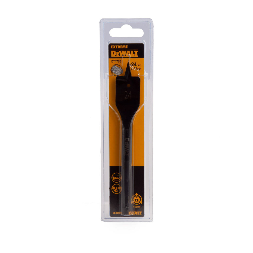 Dewalt DT4770 EXTREME Impact Flat Drill Bit for Wood 24 x 152mm