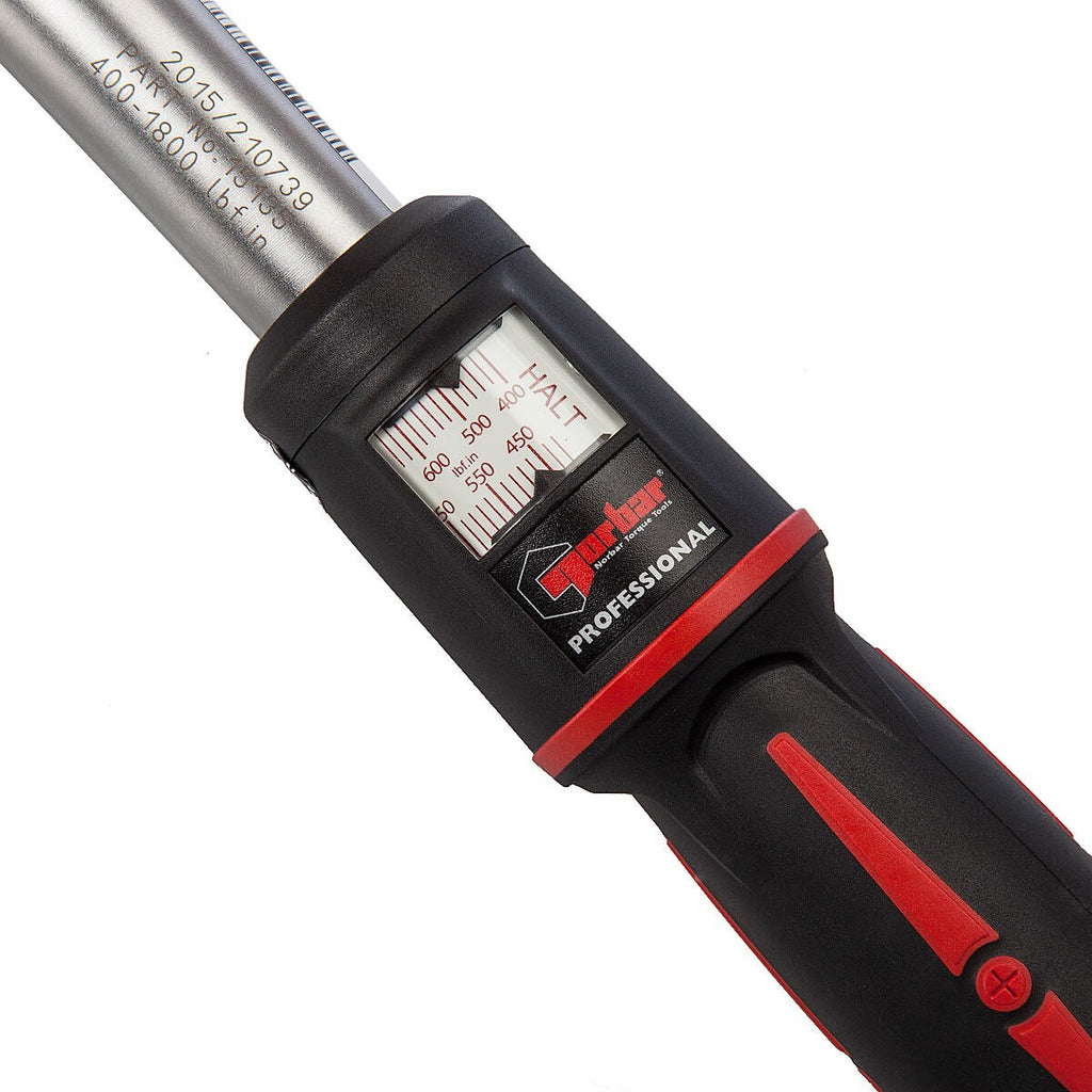 Norbar 15135 Pro 200 Female Torque Handle 400 - 1800 lbfÂ·in 14 x 18mm