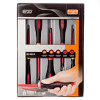 Bahco BE-9881S Insulated Ergo VDE Slotted/Phillips Screwdriver Set (5 Piece)