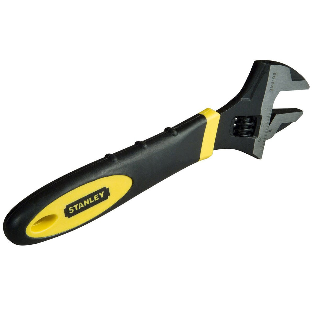 Stanley 0-90-948 Bi-Material Adjustable Wrench 8" / 200mm