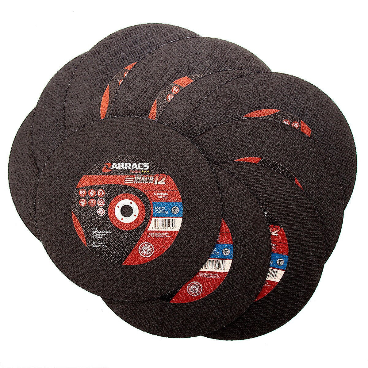 Abracs PF3003020FM Proflex Flat Cutting Disc for Metal 300 x 3.5 x 20mm (Pack of 25)