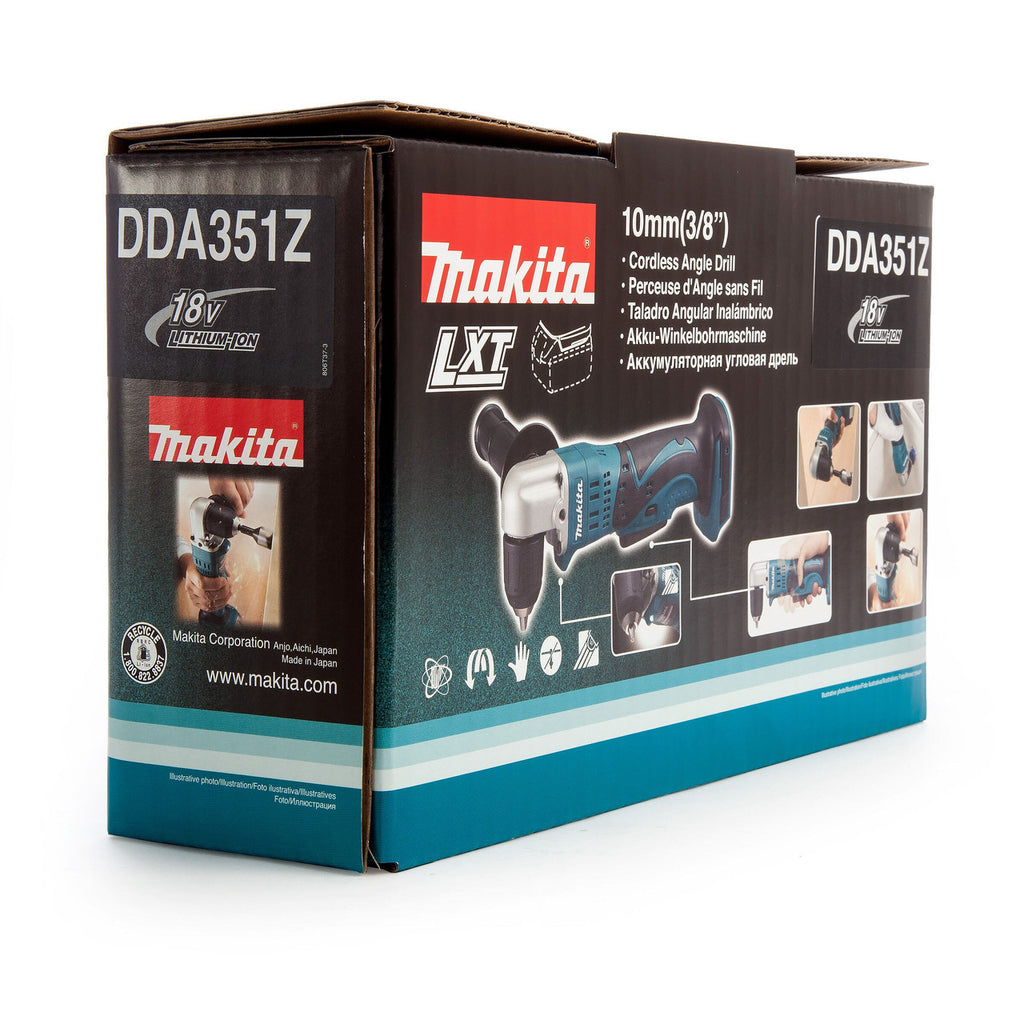 Makita DDA351Z LXT 18V Angle Drill (Body Only)