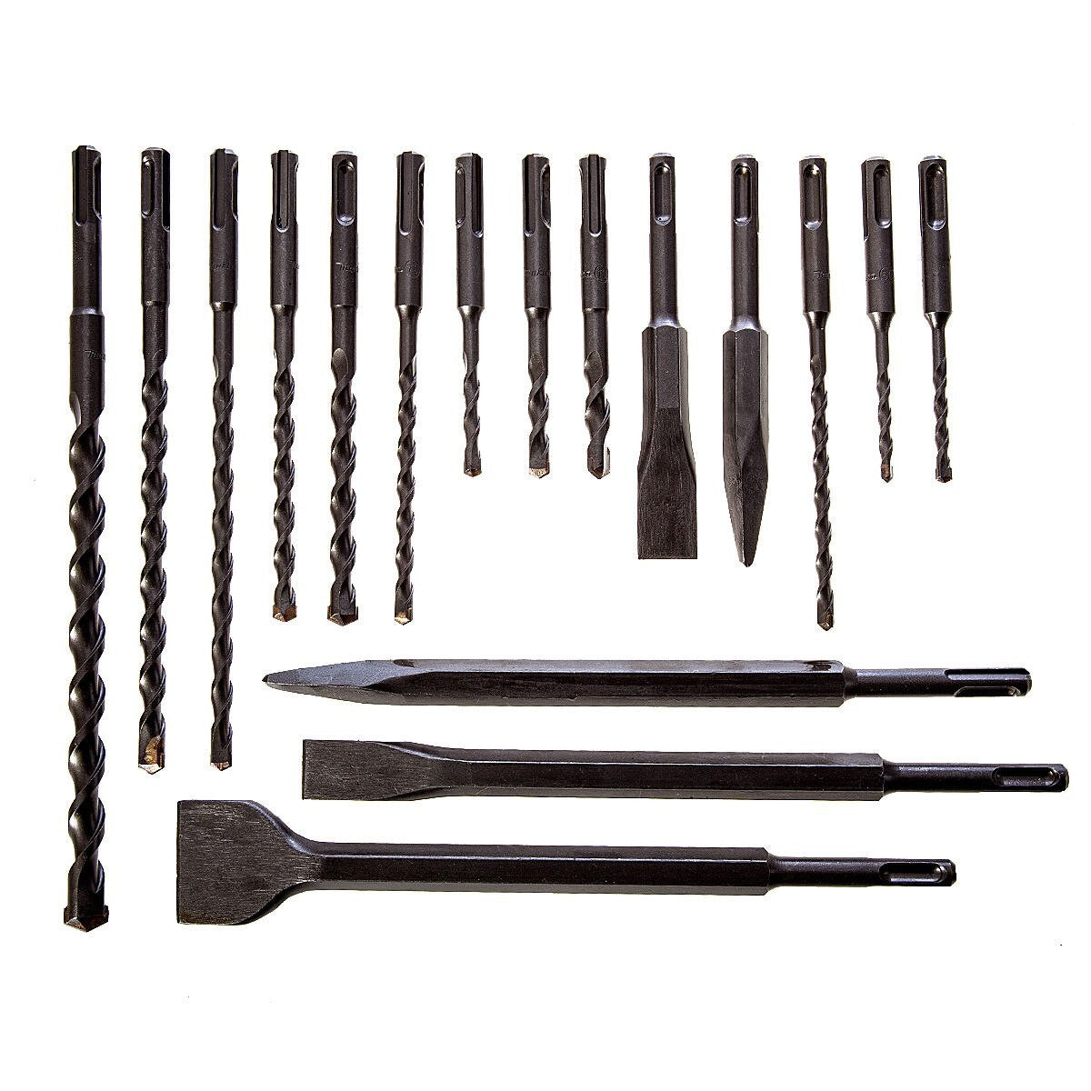 Makita D-21200 SDS+ Drill Bit & Chisel Set (17 Piece)
