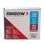 Arrow 504IP T50 Heavy-Duty Staples 6mm (Pack of 5000)