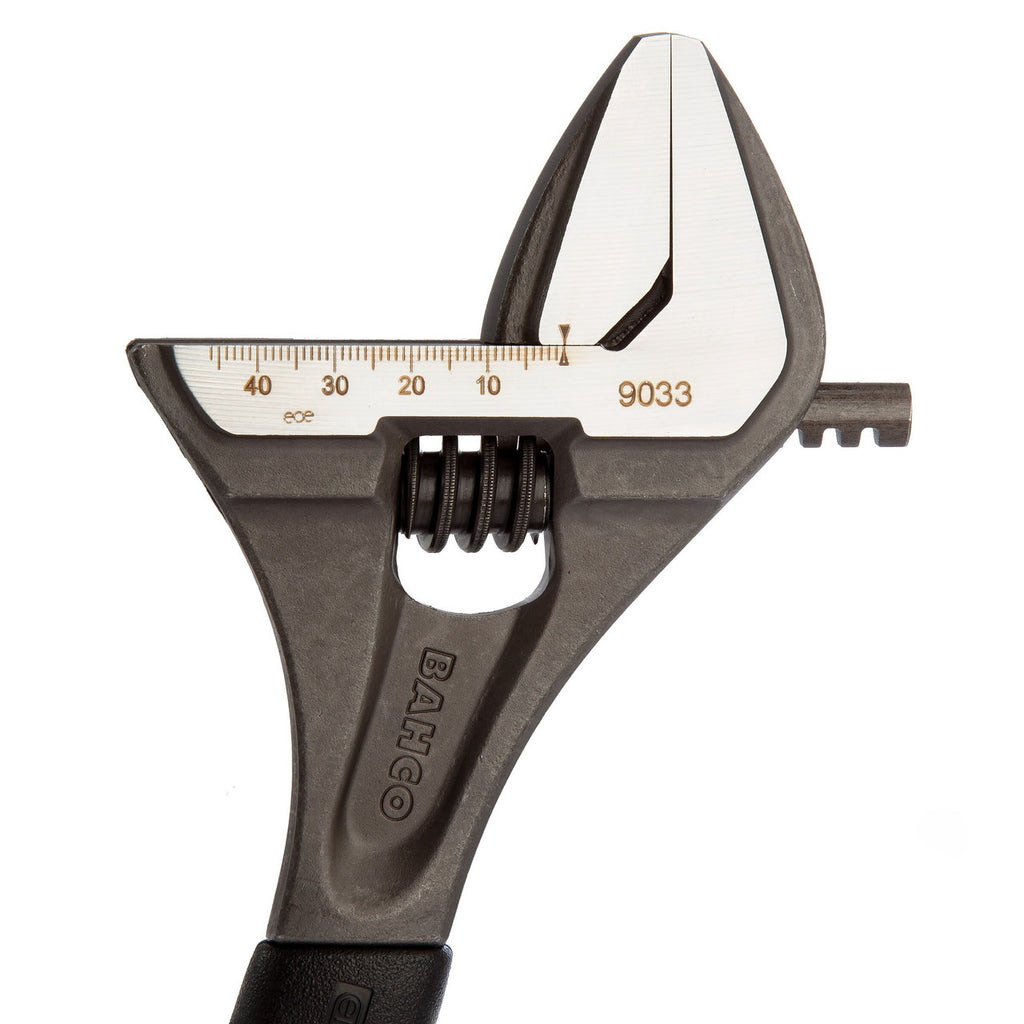 Bahco 9033 ERGO Central Nut Wide Opening Jaw Adjustable Wrench 270mm