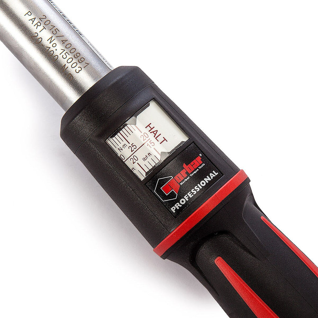 Norbar 15003 Pro 100 Industrial Mushroom Head Torque Wrench 20 - 100 Nm 1/2"
