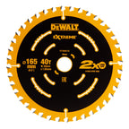 Dewalt DT10640 EXTREME Second Fix Circular Saw Blade 165 x 20mm x 40T