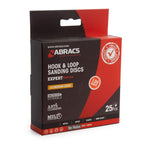 Abracs ABHL0125120 Sanding Discs 120 Grit 125mm (25 Pack)