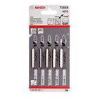 Bosch T101B Clean Jigsaw Blade for Wood 100mm (Pack of 5)