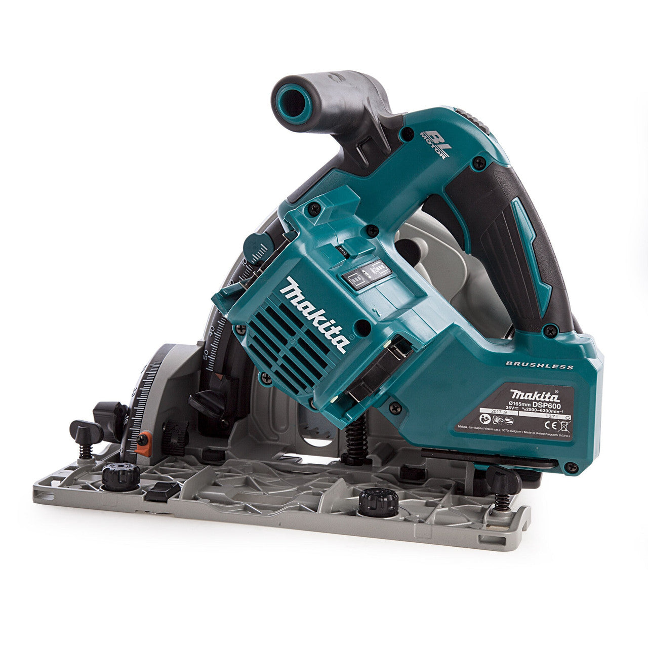 Makita DSP600ZJ LXT 36V Plunge Cut Saw in Makpac Case 165mm (Body Only)