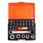 Bahco 2058/S26 1/4" Drive Ratchet Socket & Bit Set (26 Piece)