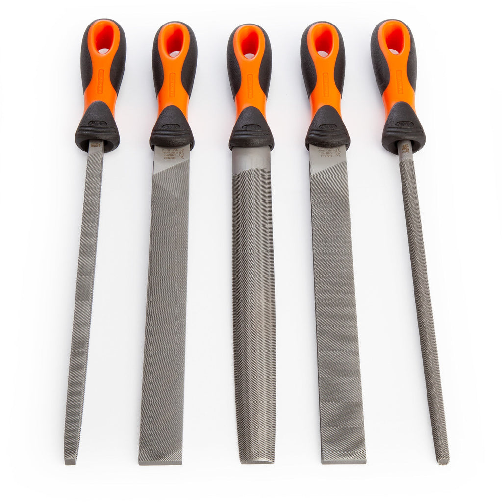 Bahco 1-478-10-1-2 Assorted Engineers File Set 10 Inch / 250mm (5 Piece)