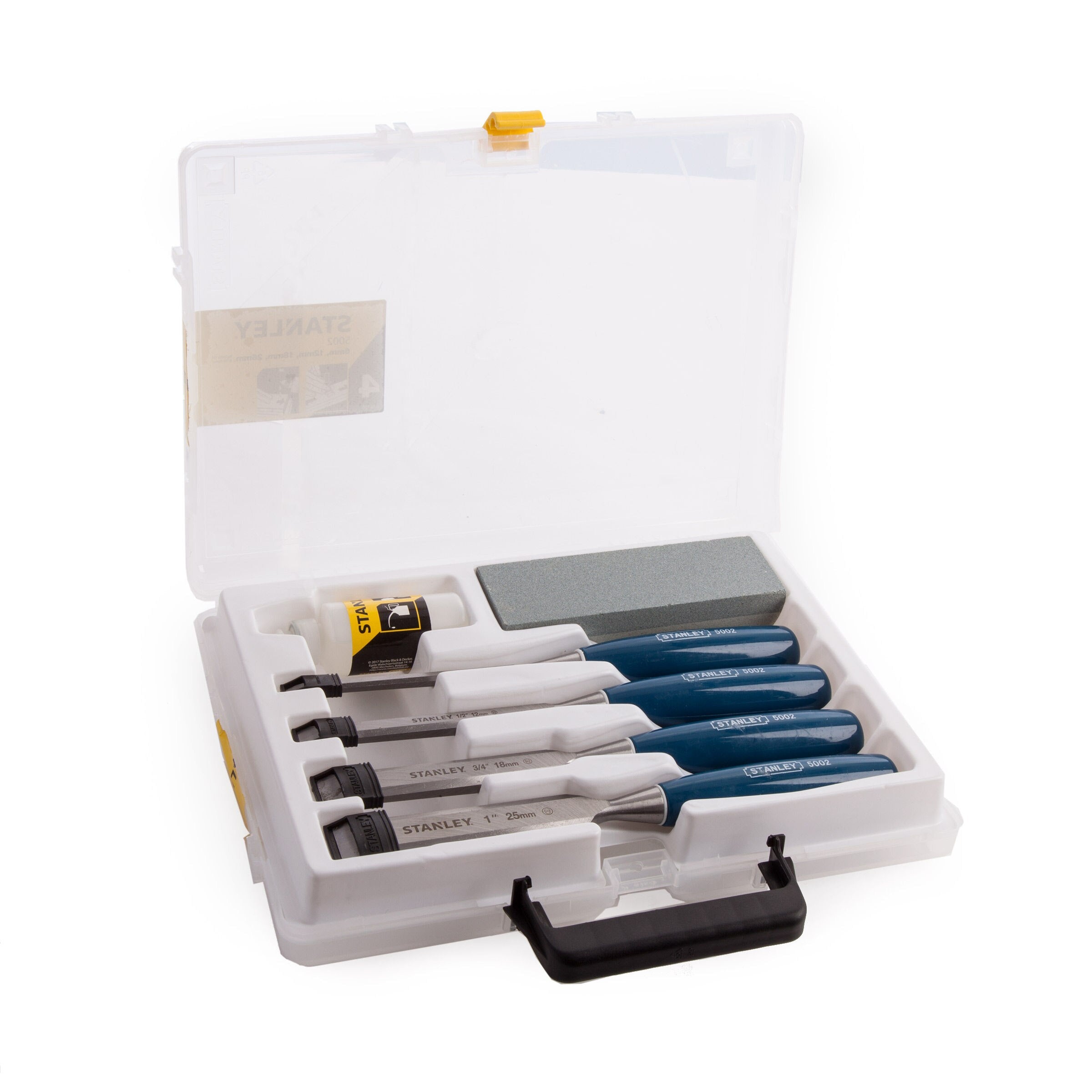 Stanley 0-16-130 5002 Series Wood Chisel Set (4 Piece)