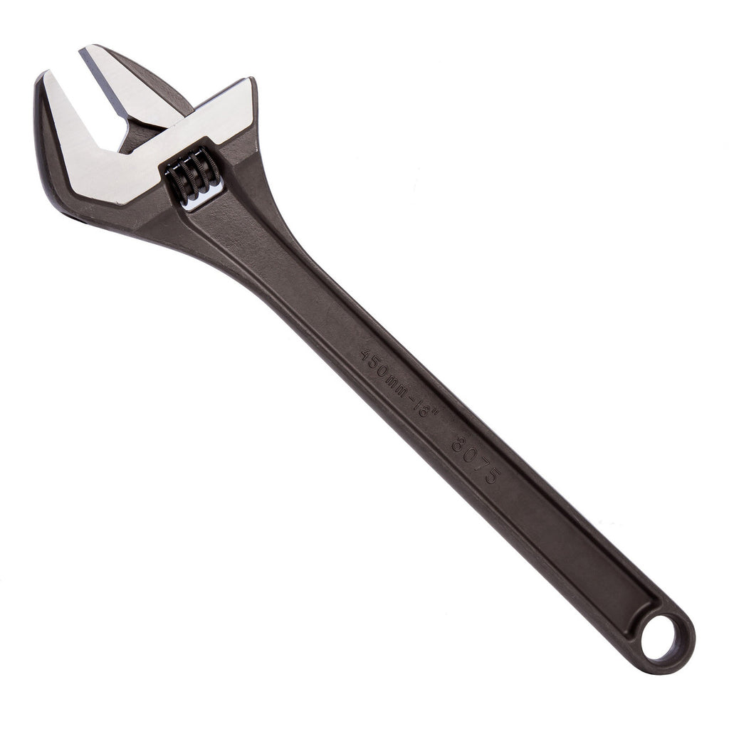 Bahco 8075 Central Nut Adjustable Wrench 18"/455mm, 53mm Jaw
