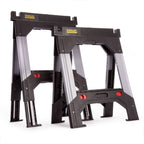 Stanley 1-92-980 FatMax Aluminium Adjustable Telescopic Sawhorse (Twin Pack)